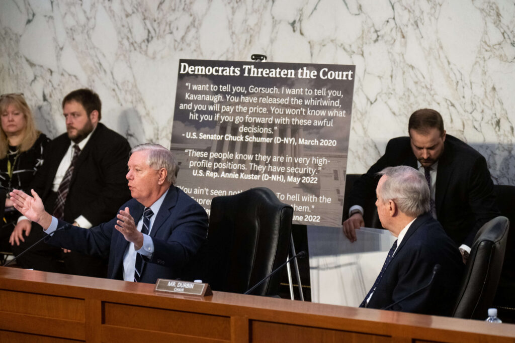 During Fiery Hearing, GOP Senators Blast Democrats’ ‘Unseemly Efforts’ to Delegitimize Supreme Court