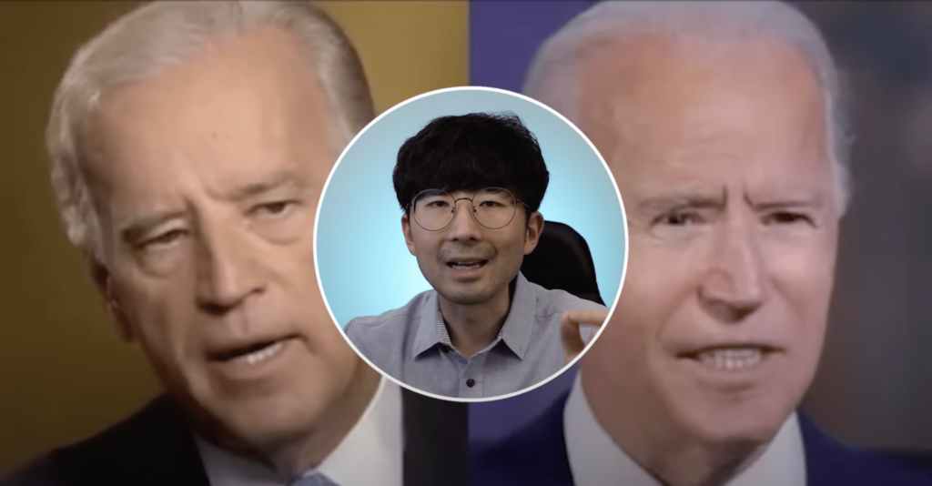 NEW VIDEO: Fake Joe Biden Mask Exposed?