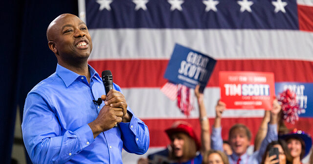 Exclusive — Tim Scott on Left’s ‘Culture of Grievance’: ‘I Destroy that Lie,’ Will Lift Americans Up with ‘Made in America Agenda’