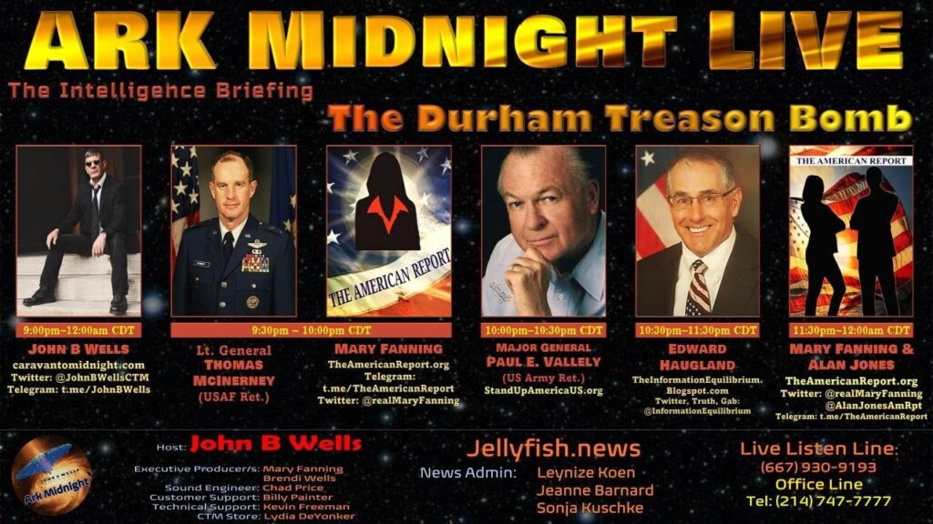 20 May 2023 - Caravan to Midnight - The Intelligence Briefing / The Durham Treason Bomb