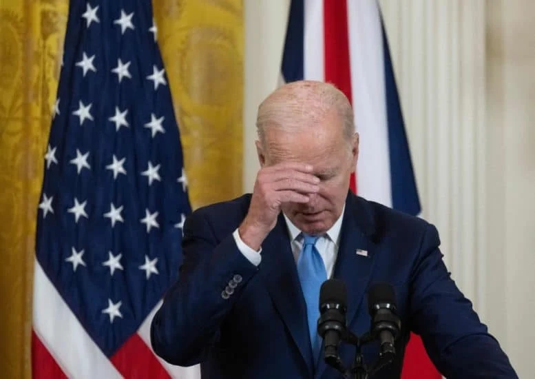 STRESS CONFERENCE! Joe Stumbles Through Presser with UK Prime Minister [WATCH]