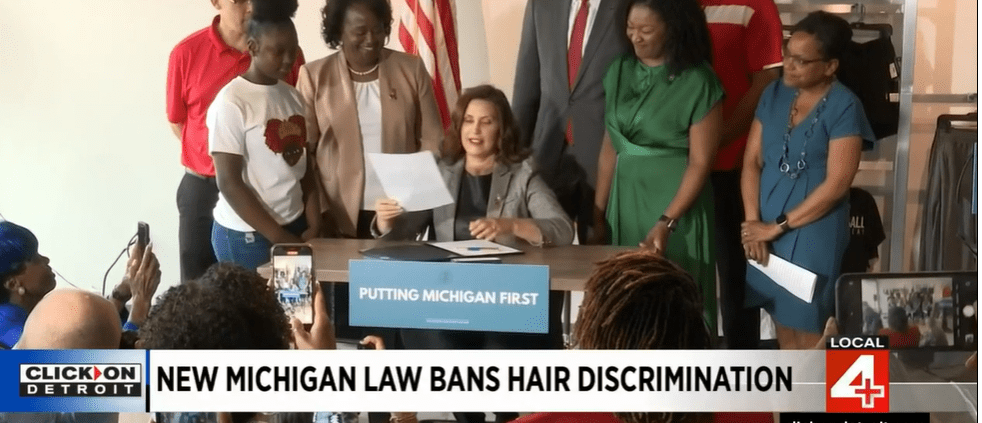 As Youth Flees For Exit Doors From Blue State...MI Gov. Gretchen Whitmer Signs Ridiculous ‘CROWN Act’ To Ban Hair Discrimination