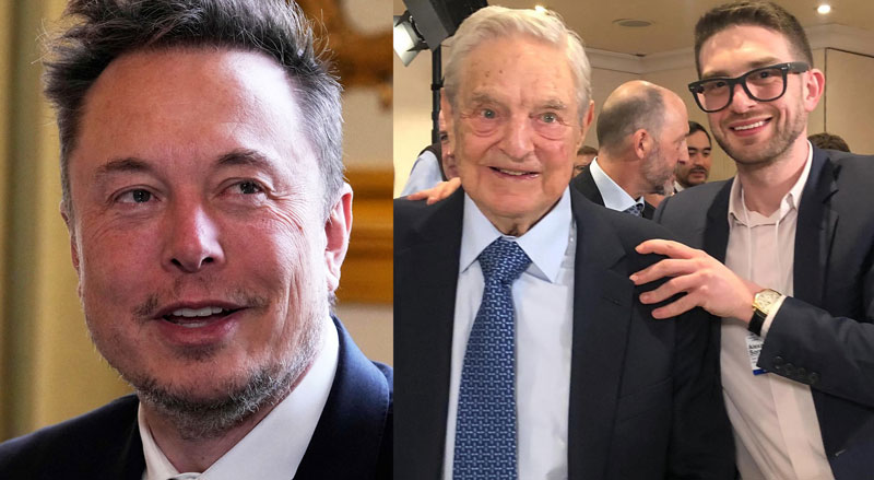 Elon Musk Challenges George Soros’ ‘Emperor’ Son Alex to Twitter Space Debate