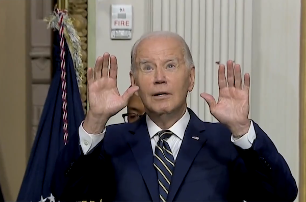 WATCH: Biden Appears To Claim He ‘Ended Cancer’ In Bizarre Clip