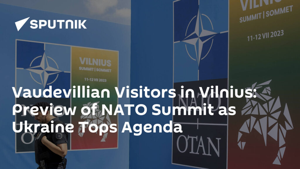 Vaudevillian Visitors in Vilnius: Preview of NATO Summit as Ukraine Tops Agenda