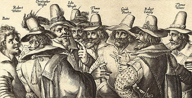 10 Conspirators in the Gunpowder Plot