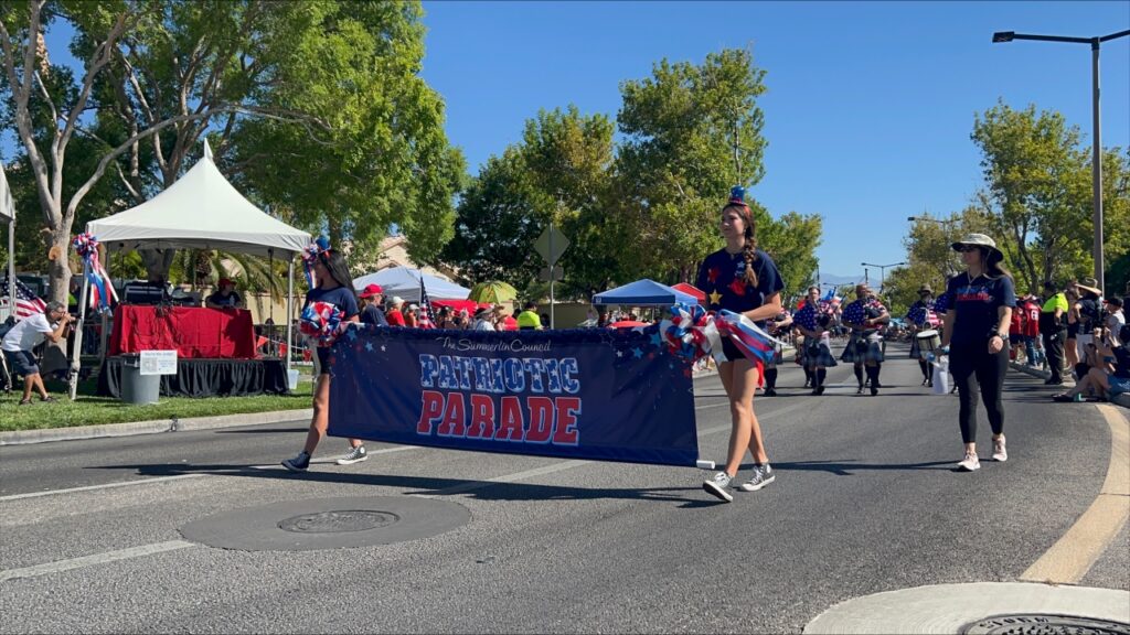 Summerlin Patriotic Parade: 50,000 attendees, 20,000 cu ft of helium, 3,000 parade support celebrate July 4