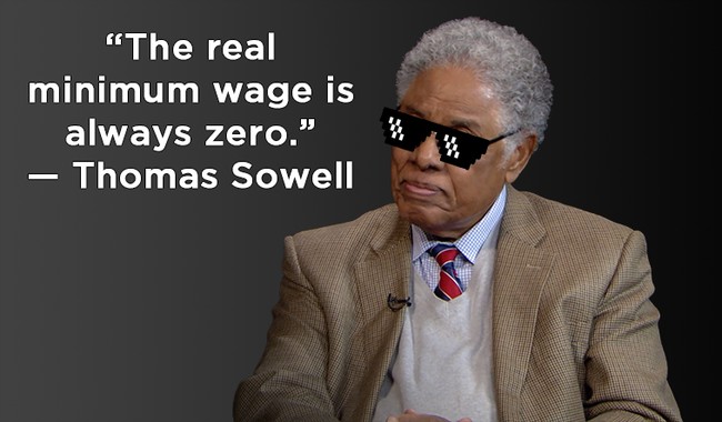 Meme perfectly captures the effect of minimum wage laws that liberals never talk about