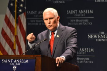 Liar Mike Pence Gets Huffy When Voters Confront Him about the 2020 Election