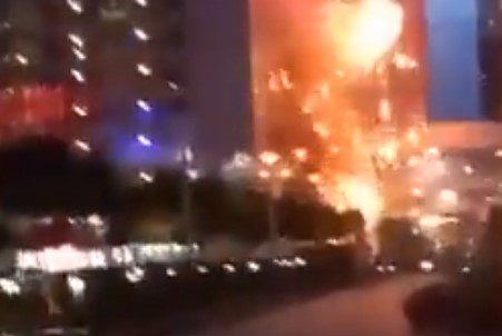 WATCH: Ukrainian Drone Strikes Office Building In Moscow