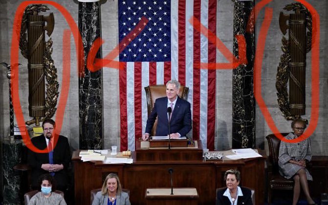 HIDDEN IN PLAIN SIGHT: The Two “Fasces” In Congress