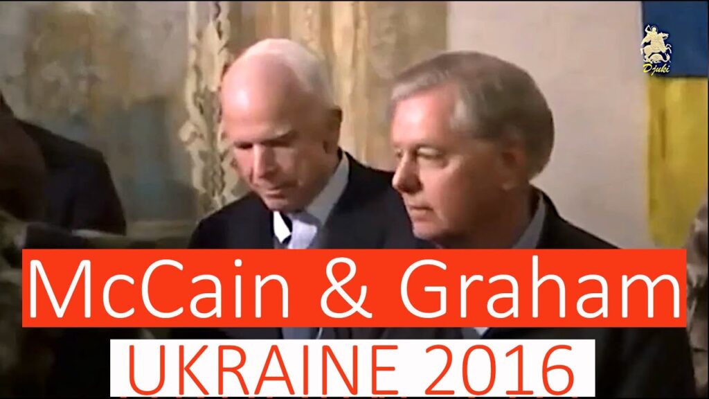 2016: Lindsey Graham & John McCain in Ukraine Preparing Proxy War with Russia 6 years ago