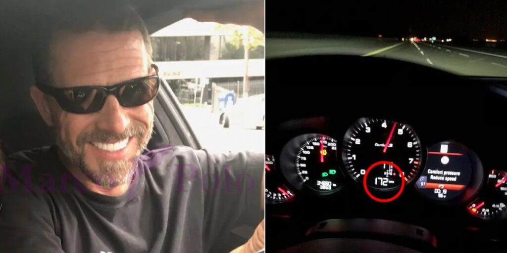 Hunter Biden Filmed Himself Smoking Crack, Driving 172 MPH to Vegas