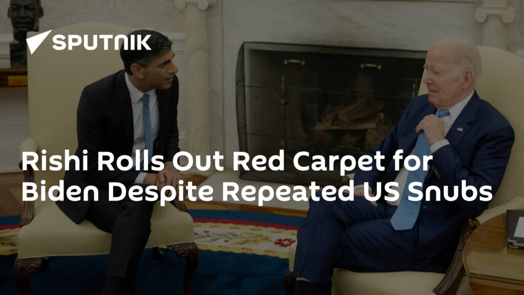 Rishi Rolls Out Red Carpet for Biden Despite Repeated US Snubs