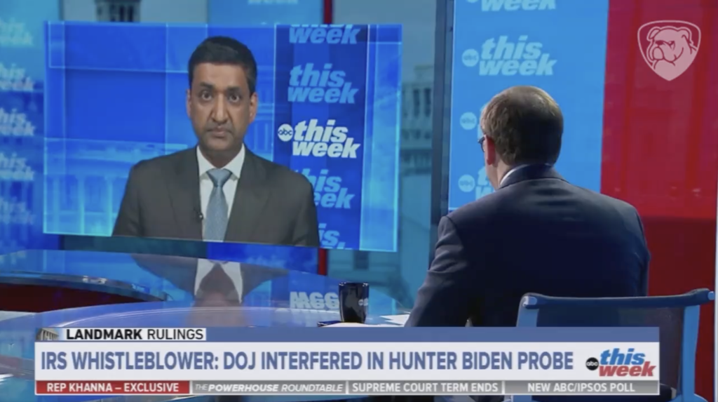 WATCH: Top House Democrat Flubs Response to Questions About DOJ’s Interference in Hunter Biden Probe