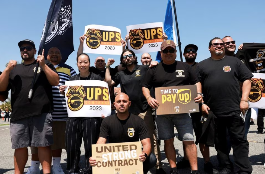 UPS strike could be costliest in US in a century, study says