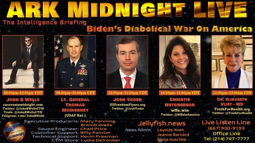 15 July 2023: Caravan to Midnight - The Intelligence Briefing / Biden’s Diabolical War On America