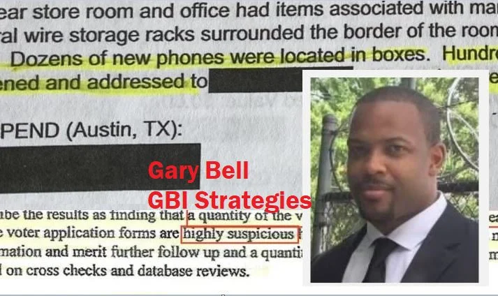 Guns, Burner Phones and Fake Registrations – The Buried Michigan Voter Fraud Scandal: GBI Strategies Director Gary Bell Had 70 Organizations Operating in 20 States in 2020 – TIED TO JOE BIDEN CAMPAIGN