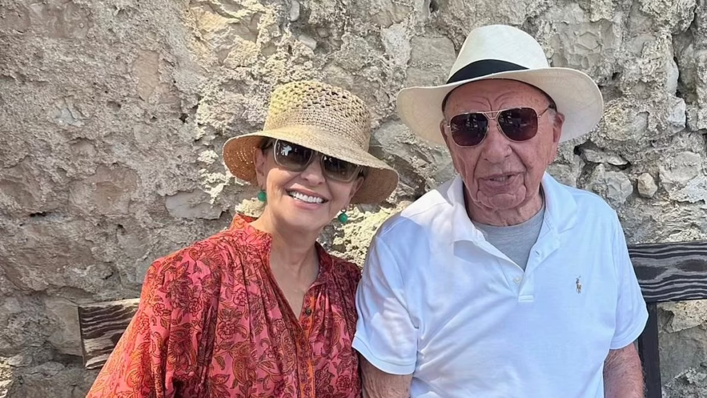 EXCLUSIVE: Pictured relaxing and in holiday mode, Rupert Murdoch and his new companion Elena Zhukova... a brilliant molecular biologist, 66, who was once Roman Abramovich's mother-in-law