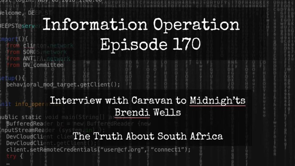 IO Episode 170 - Caravan To Midnight's Brendi Wells - The Truth About South Africa