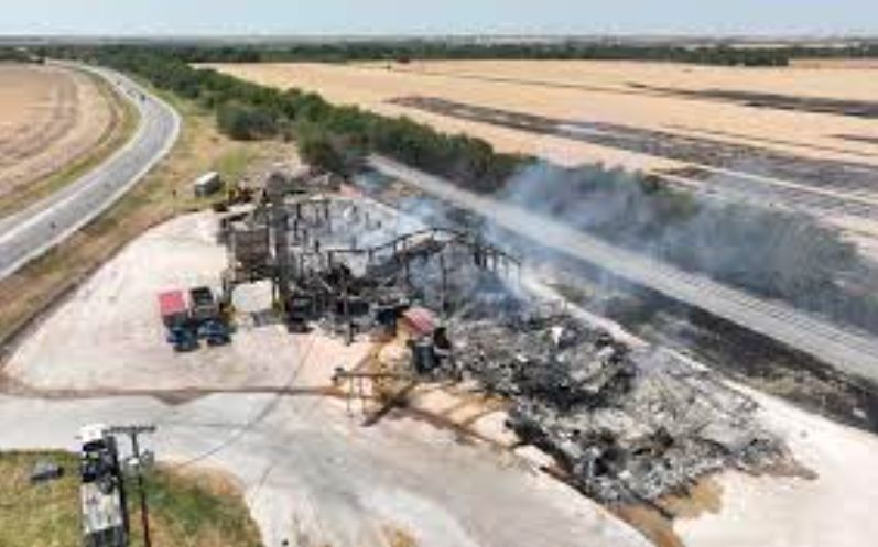 Another Plant Food Fertilizer Processing Plant Burns To The Ground