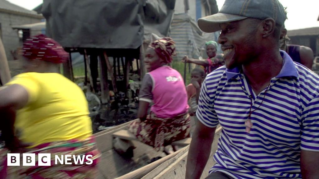 Nigeria housing: 'I live in a floating slum' in Lagos