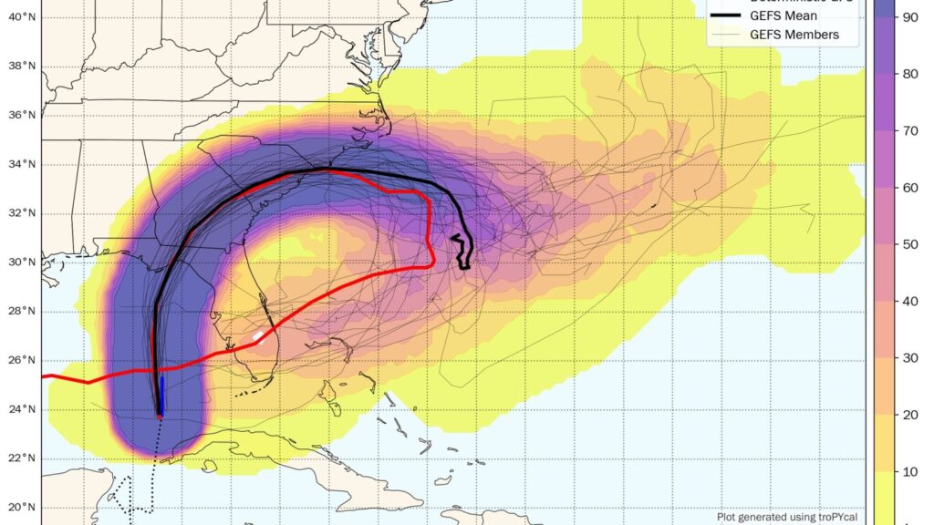 Terrifying Forecast Shows Hurricane Idalia Could Hit Florida TWICE