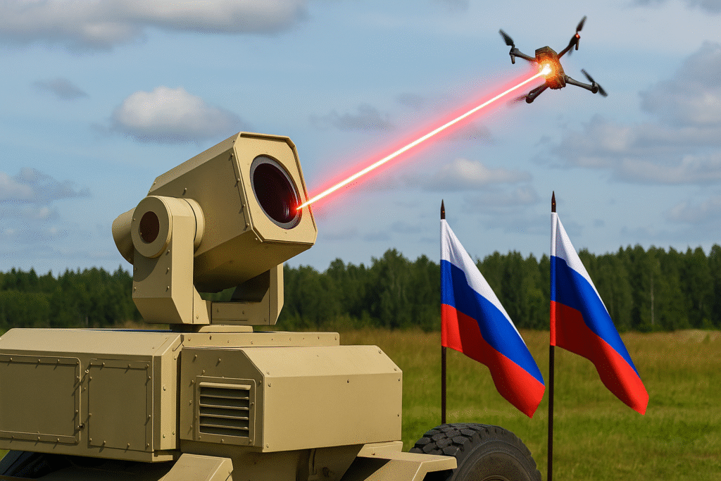 The RF Armed Forces have successfully conducted field tests of a new laser gun capable of destroying UAVs