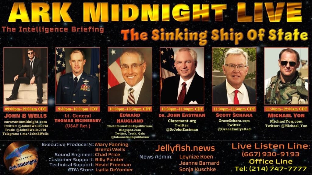 05 August 2023: Caravan to Midnight: The Intelligence Briefing / The Sinking Ship of State