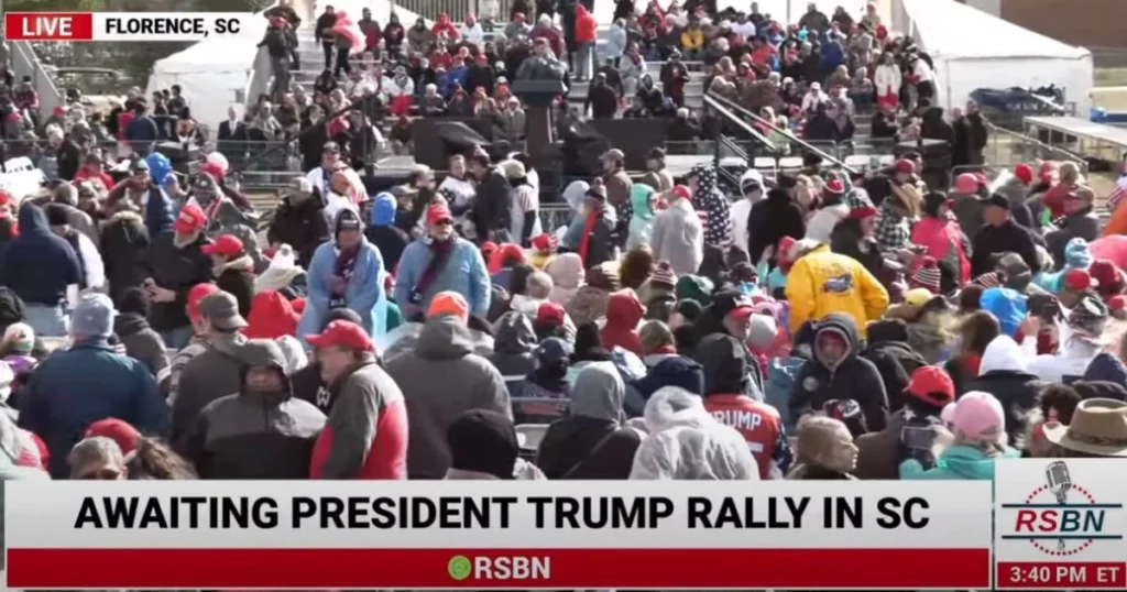 WATCH LIVE: THOUSANDS Wait in Line Hours Early to See President Trump Speak at Summerville, SC Event – Coverage Begins at 11am ET, Trump to Speak at 3:00pm ET