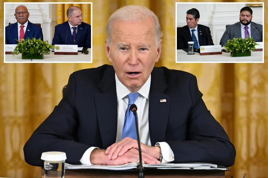 Biden fumbles acronym during Pacific Islands forum speech: ‘Doesn’t matter what we call it’