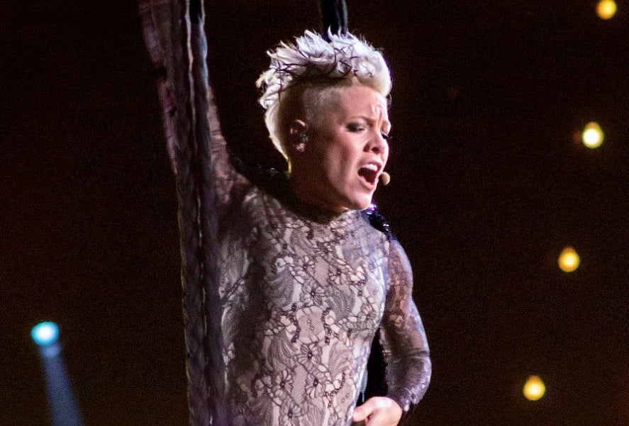 STRANGE: “Pink” Stops Concert To Argue With Fan Over Circumcision