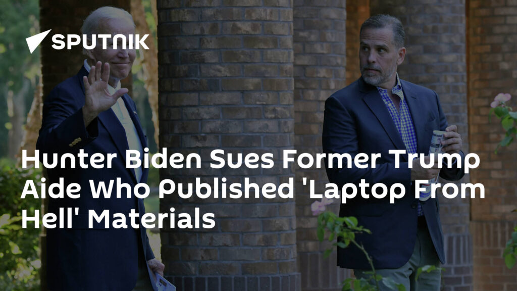 Hunter Biden Sues Former Trump Aide Who Published 'Laptop From Hell' Materials