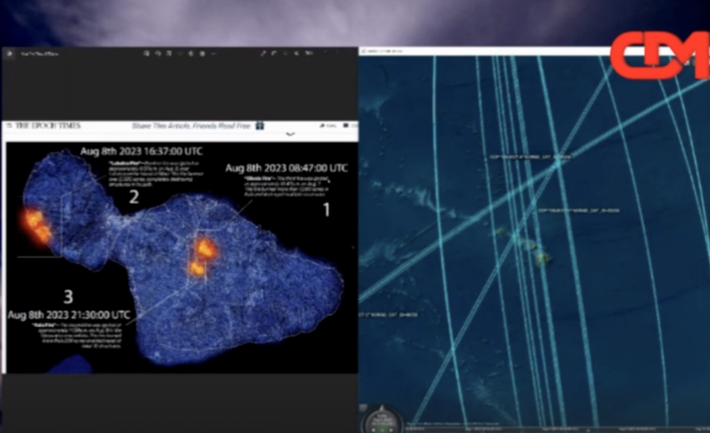 EMERGENCY PACIFIC SITREP: We Are Likely At War Already-CCP Satellites Confirmed Directly Over Maui At Exact Moment Fires Erupted