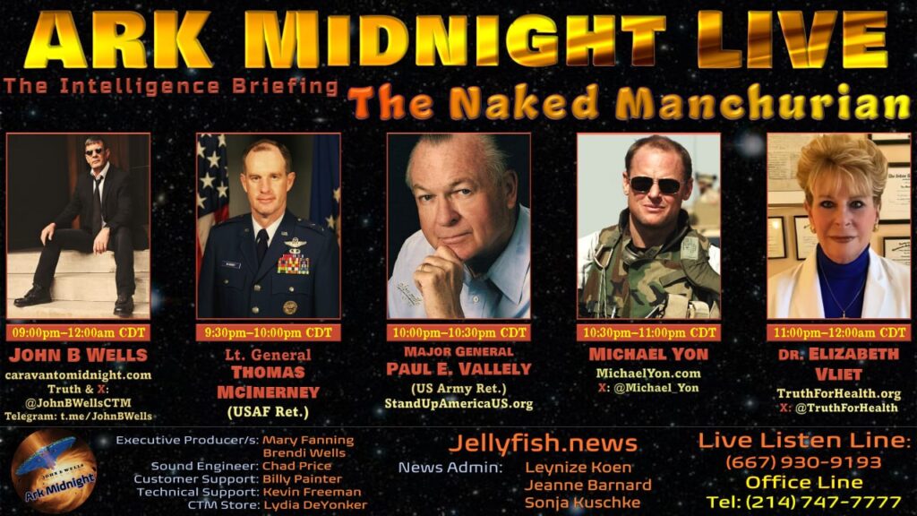 09 September 2023: Caravan to Midnight - The Intelligence Briefing / The Naked Manchurian