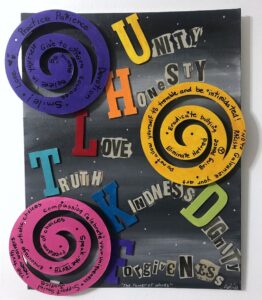 by artist and licensed Art Teacher Liza - https://www.ssww.com/blog/power-of-words-creative-educational-craft-activity/