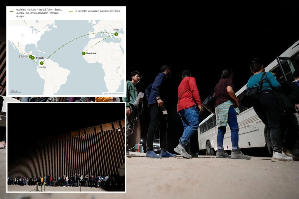 Thousands of West African migrants entering US through new route advertised online