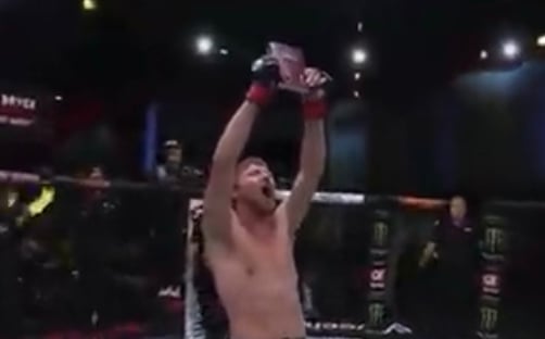 (WATCH) UFC Fighter Brings Bible Into Octagon, Shouts FREEDOM!!!