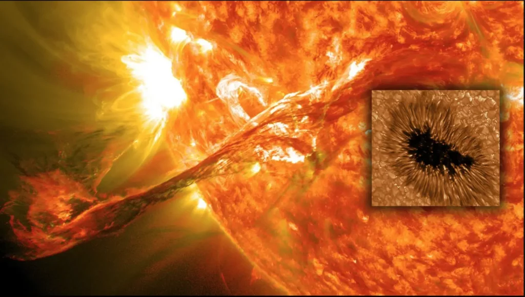 Planet-Sized Sunspot Has Grown 10-Times In Just A Few Days, And It’s Aimed Right at Earth