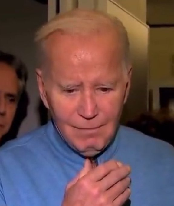 What Is Going On With Biden’s Face? Possible Mask?