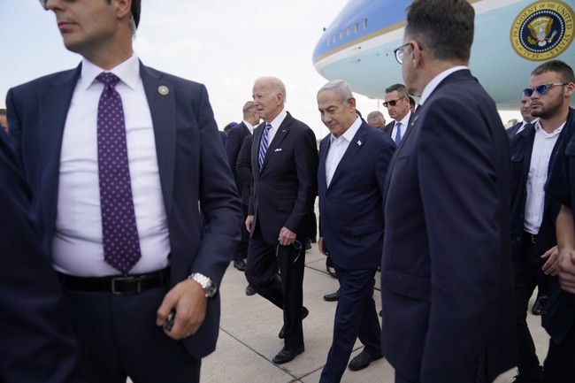 Biden Claims Israel Did Not 'Push Back' On His Decision to Send $100 Million to Gaza