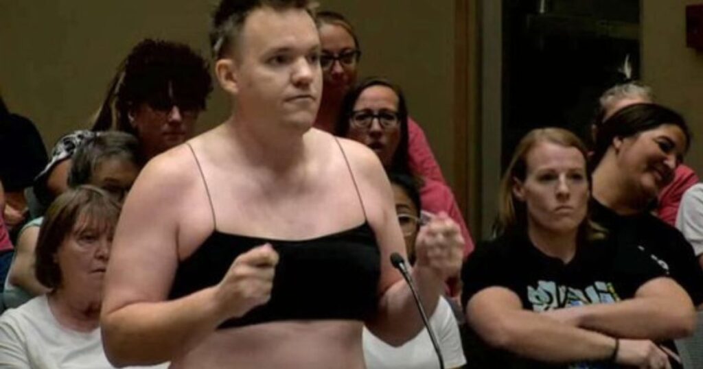Parent Strips Down During School Board Meeting: 'I Wanted to Make a Clear Argument'
