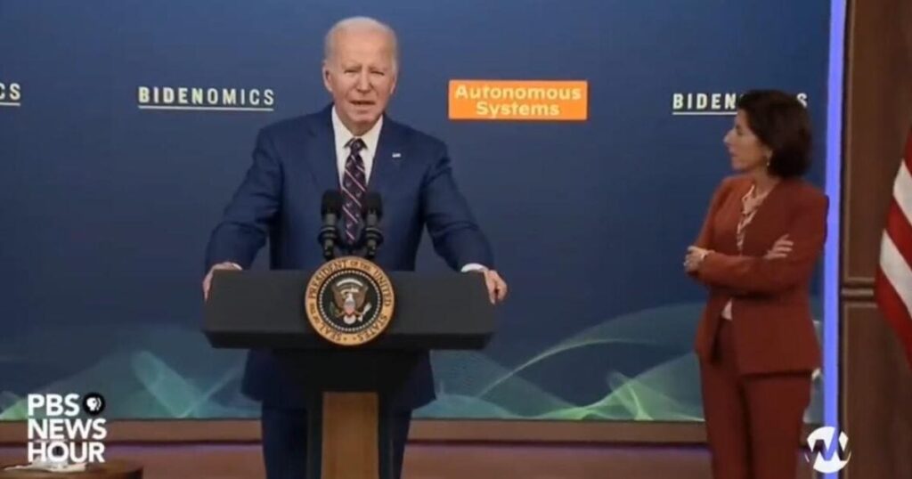 Joe Biden Blurts Out at End of Remarks on Bidenomics: “I Have to Go to the Situation Room. There’s An Issue I Need to Deal With” (VIDEO)