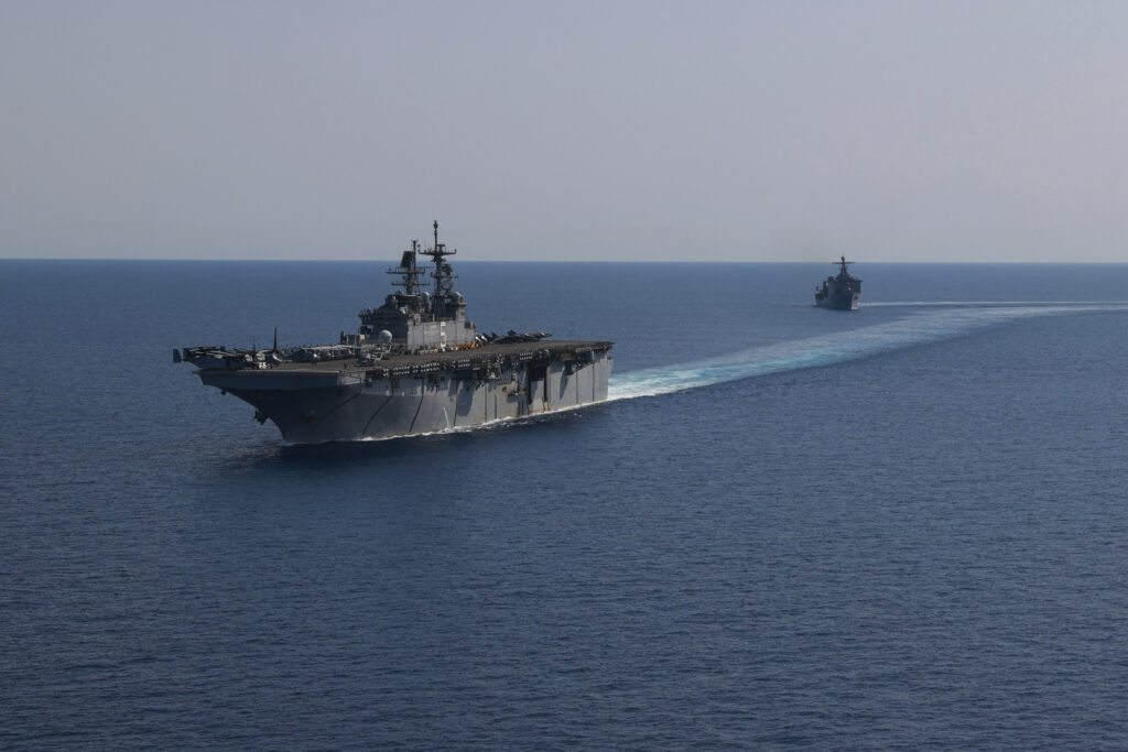 2 more warships, capable of evacuating civilians, head toward Israeli coast