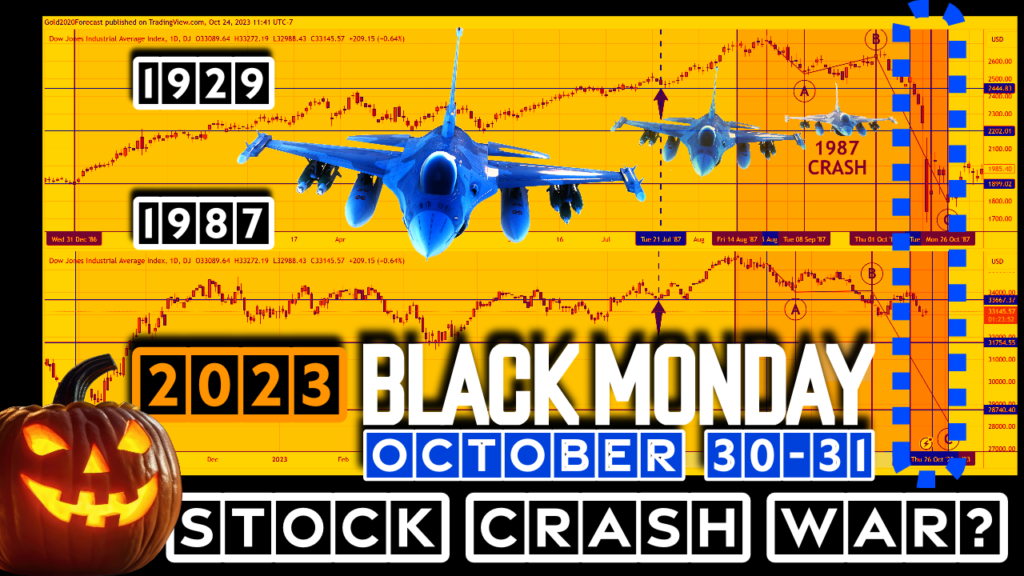 EMERGENCY BROADCAST With Bo Polny: USA WAR BLACK MONDAY October 30-31?!