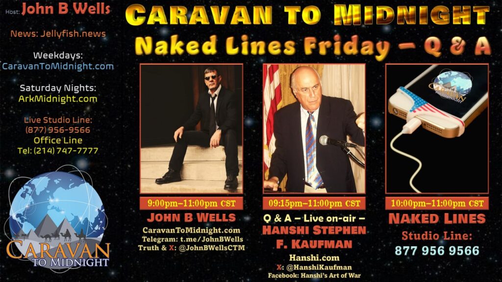 10 November 2023 - Caravan To Midnight - Naked Lines Friday - Q & A with Hanshi