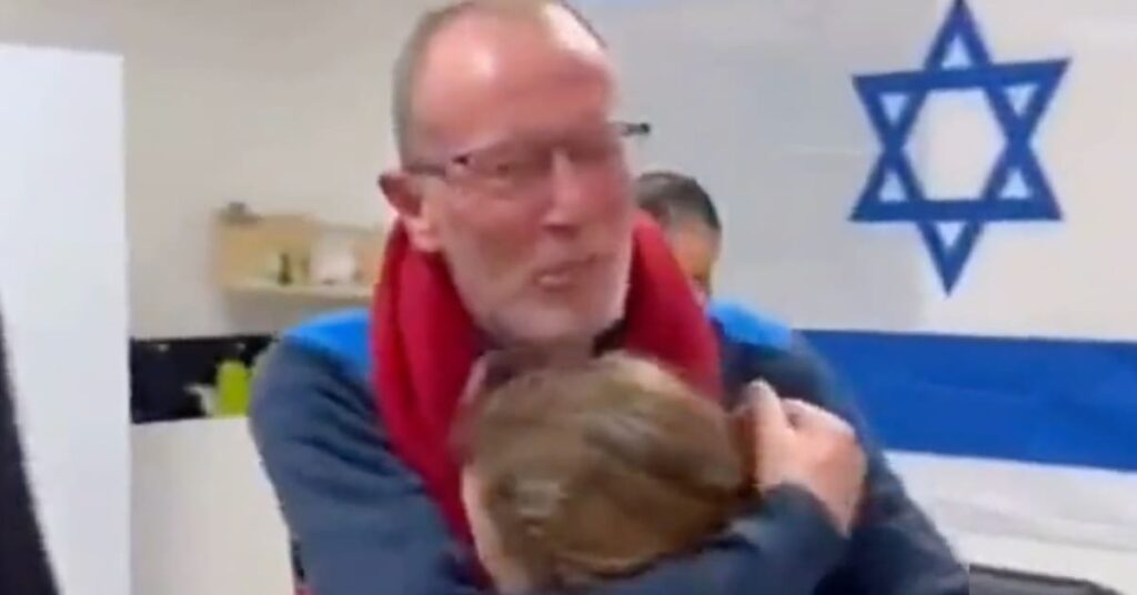 Video captures emotional father greeting 9-year-old daughter he believed Hamas had killed