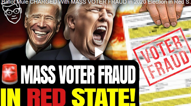 Ballot Mule CHARGED With MASS VOTER FRAUD in 2020 Election in Red State! Feds: ‘She STOLE Election’