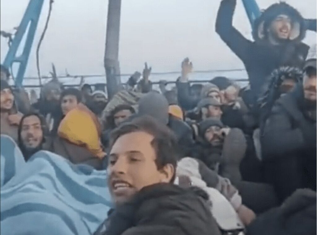 WATCH: “All Military Aged Males….En Route To Europe Chanting “Allah Akbar”