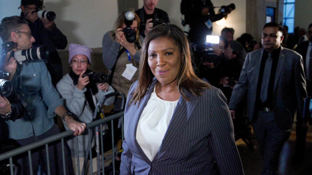 Tish James got what she wanted: Trump on the witness stand